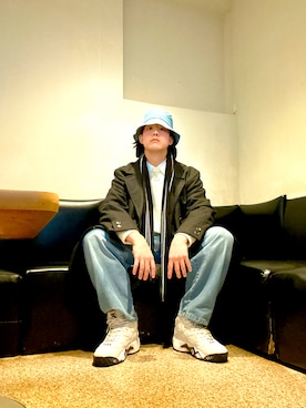 「FILA（フィラ）のアイテム」を使った、ヴァンパイアようくんさん（メンズ・177cm）の冬コーディネート