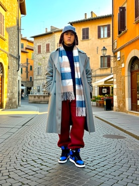 「COMME CA ISM（コムサイズム）のアイテム」を使った、ヴァンパイアようくんさん（メンズ・177cm）の冬コーディネート