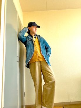 「アイテム（フォーマルスーツ/小物）」を使った、ヴァンパイアようくんさん（メンズ・177cm・30代）の秋コーディネート