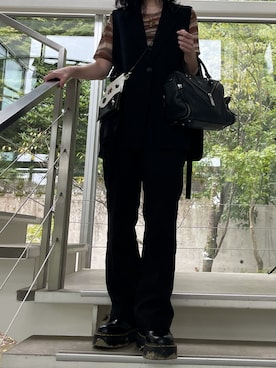 「Oriens JOURNAL STANDARD」｜「アイテム（ジャケット/アウター）」を使った、Fuka ◟̽◞̽さん（レディース・164cm）の秋コーディネート