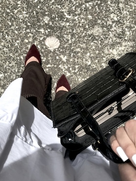 「GRL」｜「アイテム（財布/小物）」を使った、しーさん（レディース・164cm）の夏コーディネート