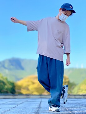 「revertical（リバーティカル）のアイテム」を使った、しょう🐤🐦🐧しばらく休みますさん（メンズ・173cm）の秋コーディネート