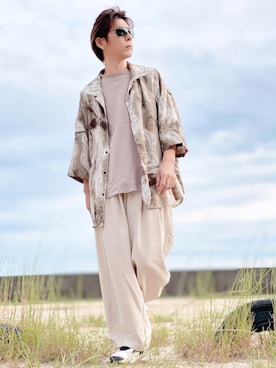 「revertical（リバーティカル）のアイテム」を使った、しょう🐤🐦🐧しばらく休みますさん（メンズ・173cm）の秋コーディネート