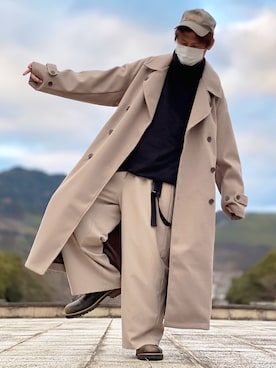 「TopIsm（トップイズム）のアイテム」を使った、しょう🐤🐦🐧しばらく休みますさん（メンズ・173cm）の冬コーディネート