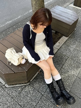 こぼちゃんさん（レディース・156cm）の秋コーディネート