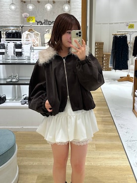 「Heather（ヘザー）のアイテム」を使った、こぼちゃんさん（レディース・156cm）の秋コーディネート