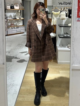 こぼちゃんさん(レディース・156cm)の秋コーディネート