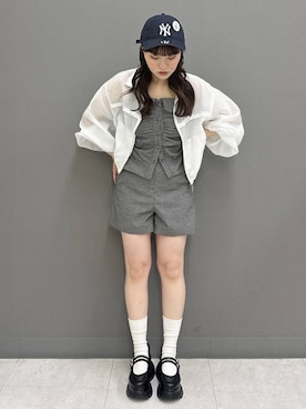 こぼちゃんさん(レディース・156cm)の春コーディネート