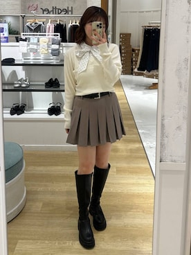 こぼちゃんさん(レディース・156cm)の秋コーディネート