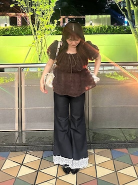 こぼちゃんさん（レディース・156cm）の夏コーディネート