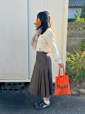 「GAP（ギャップ）のアイテム」を使った、minri_さん（レディース・152cm）の秋コーディネート