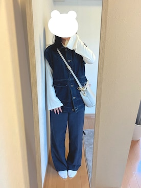 「Heather（ヘザー）のアイテム」を使った、minri_さん（レディース・152cm）の春コーディネート