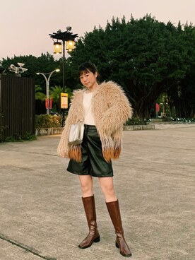 「SENCEOFPLACE」｜太元🤍🇹🇼さん（レディース・161cm）の冬コーディネート
