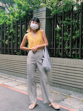 太元🤍🇹🇼さん(レディース・161cm)の夏コーディネート