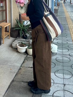 「MARNI（マルニ）のアイテム」を使った、sakuraさん（レディース・161cm）の秋コーディネート