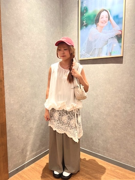 hazel Sau さん(レディース・155cm)の夏コーディネート
