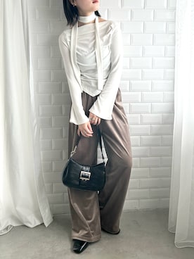 「CLEA（クレア）のアイテム」を使った、CLEAさん（レディース・158cm）の秋コーディネート