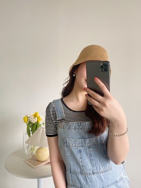 「CLEA（クレア）のアイテム」を使った、CLEAさん（レディース・160cm）の春コーディネート
