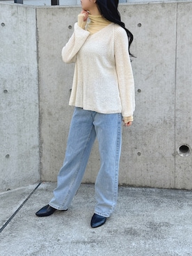 「CLEA（クレア）のアイテム」を使った、CLEAさん（レディース・160cm）の冬コーディネート