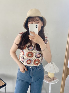 「CLEA（クレア）のアイテム」を使った、CLEAさん（レディース・160cm）の春コーディネート