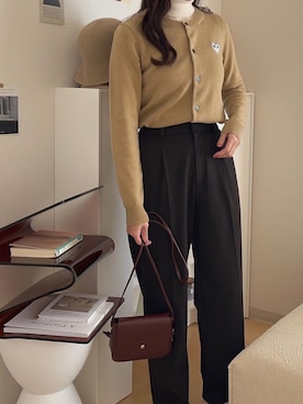「CLEA（クレア）のアイテム」を使った、CLEAさん（レディース・160cm）の春コーディネート