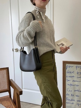 「CLEA（クレア）のアイテム」を使った、CLEAさん（レディース・160cm）の春コーディネート