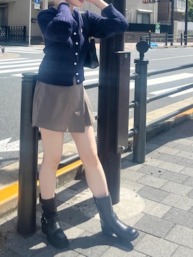 「CLEA（クレア）のアイテム」を使った、CLEAさん（レディース・158cm）の秋コーディネート