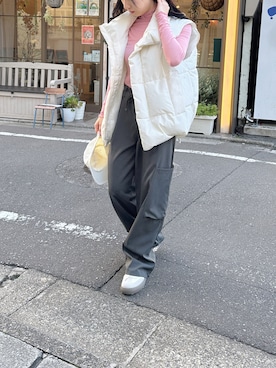 「CLEA（クレア）のアイテム」を使った、CLEAさん（レディース・160cm）の冬コーディネート