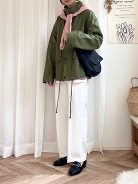 「CLEA（クレア）のアイテム」を使った、CLEAさん（レディース・160cm）の春コーディネート