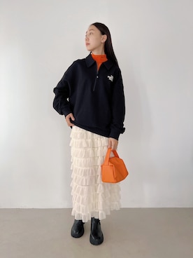 「CLEA（クレア）のアイテム」を使った、CLEAさん（レディース・160cm）の秋コーディネート