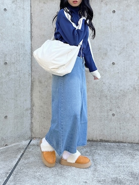 「CLEA（クレア）のアイテム」を使った、CLEAさん（レディース・160cm）の冬コーディネート