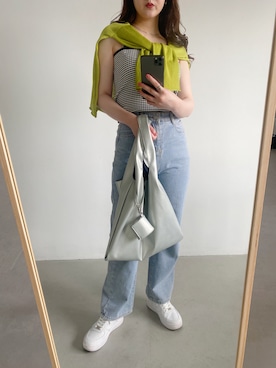 「CLEA（クレア）のアイテム」を使った、CLEAさん（レディース・160cm）の春コーディネート