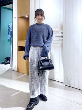 「アイテム（ワンピース/ドレス）」を使った、ゆーみさん（レディース・154cm・20代）の秋コーディネート