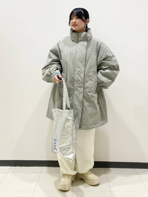 LOWRYS FARM ルミネ大宮ゆーみさんのその他パンツ「ハイウエストサイドポケットワイドパンツ 903804(LOWRYS FARM|ローリーズファーム)」を使ったコーディネート