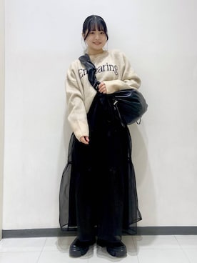 ゆーみさん（レディース・154cm）の冬コーディネート
