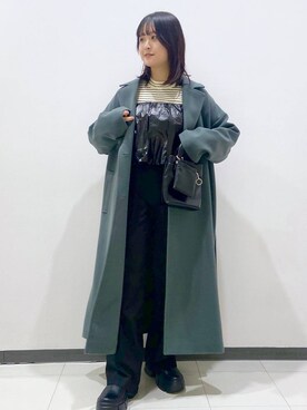 ゆーみさん（レディース・154cm）の冬コーディネート