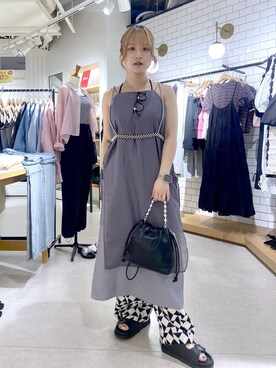 ゆーみさん（レディース・154cm）の夏コーディネート