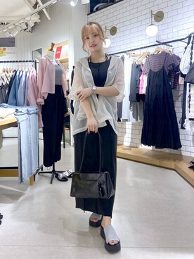 ゆーみさん（レディース・154cm）の夏コーディネート