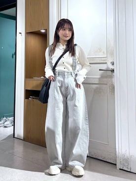 ハイショクエリタイトカーディガン 284582を使った人気
