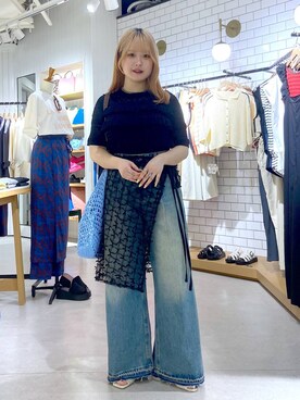 ゆーみさん（レディース・154cm）の夏コーディネート