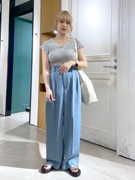 ゆーみさん(レディース・154cm)の夏コーディネート