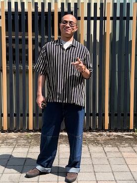 Sam Luさん（メンズ・171cm）の春コーディネート