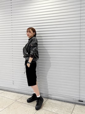 「DIESEL京都ポルタ」｜MIOさん（レディース・158cm）の春コーディネート
