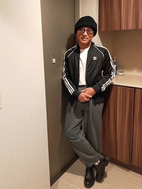 atunndoさんの（adidas | アディダス）を使ったコーディネート