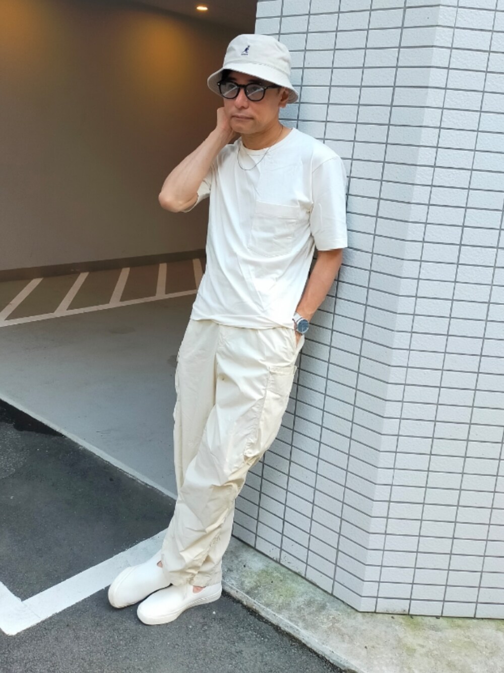 もんすけさま専用　バケハ　白Tシャツ 1720952859.jpg