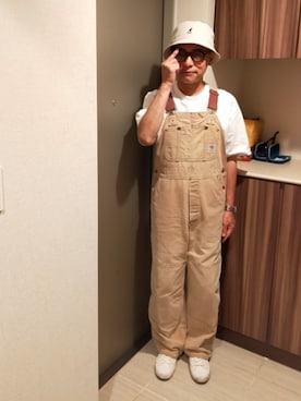 「バケットハット」｜atunndoさん（メンズ・170cm）の秋コーディネート