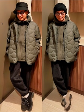 「White Mountaineering」｜atunndoさん（メンズ・170cm）の冬コーディネート