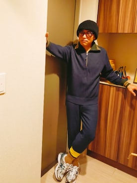 「UNIQLOコーデ」｜「アイテム（ジャケット/アウター）」を使った、atunndoさん（メンズ・170cm）の冬コーディネート