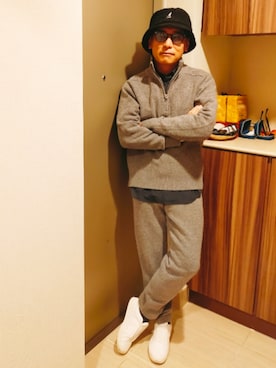 「UNIQLOコーデ」｜「アイテム（ジャケット/アウター）」を使った、atunndoさん（メンズ・170cm）の冬コーディネート