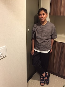 「LARS LARSEN（ラースラーセン）のアイテム」を使った、atunndoさん（メンズ・170cm）の夏コーディネート